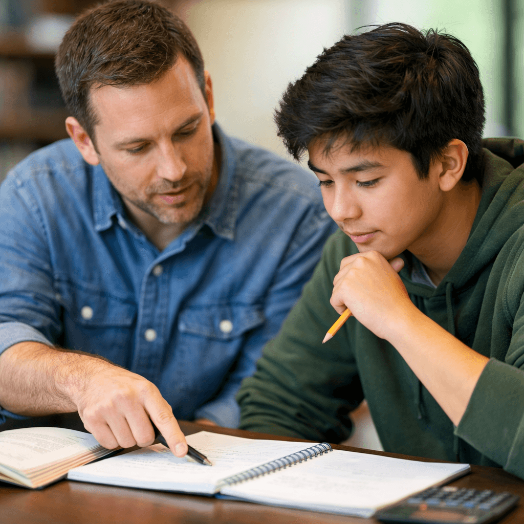 Tutor using scheduling software to manage a session with a student